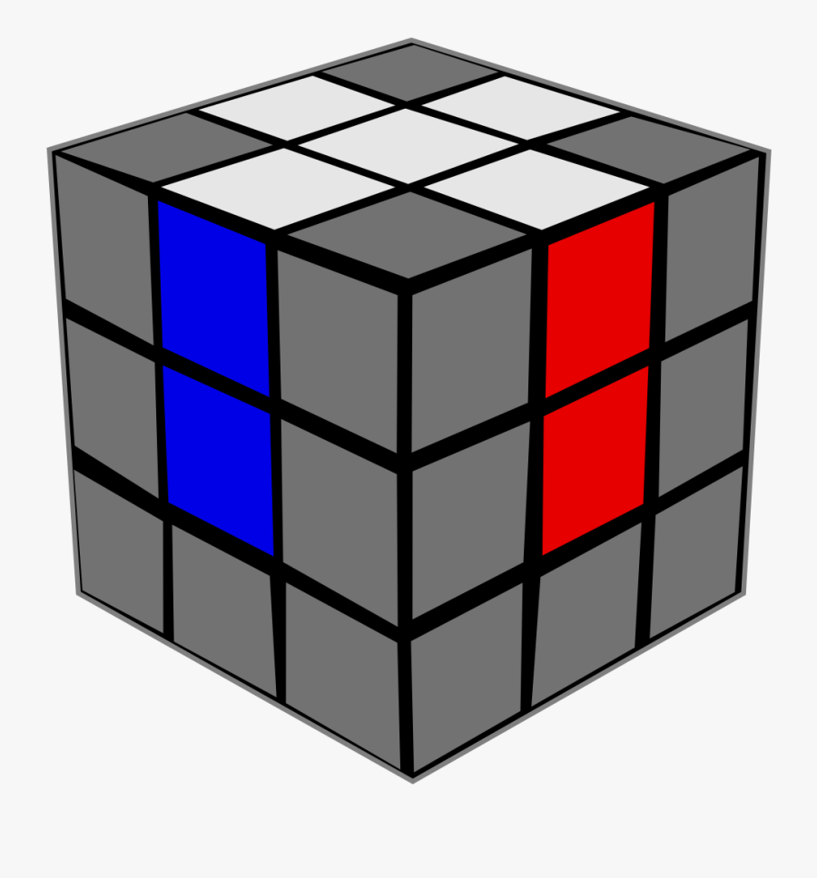 Clip Art Rubiks Cube, Transparent Clipart