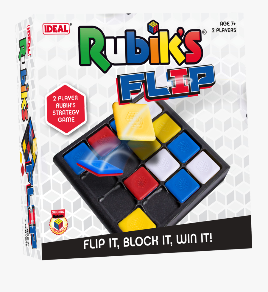 Rubiks Flip, Transparent Clipart