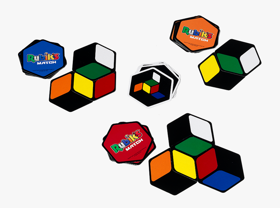 0001 5a - Rubik's Cube, Transparent Clipart