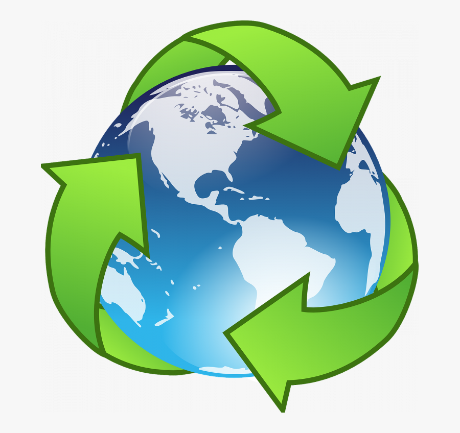 Earth Recycle, Transparent Clipart