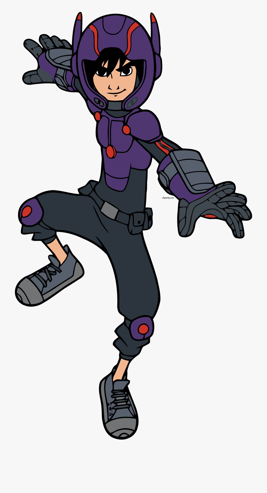 Hiro Waiting Png Clipart - Big Hero 6 Series Characters, Transparent Clipart