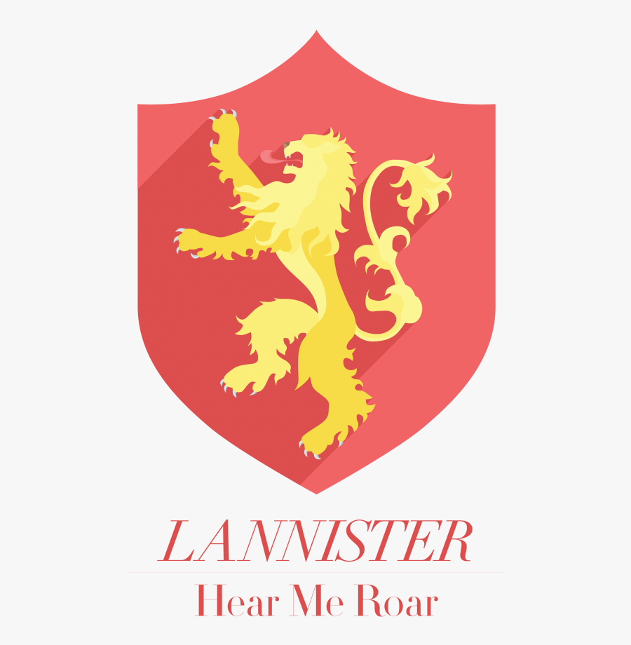 Game Of Thrones Sigils Png - House Lannister, Transparent Clipart