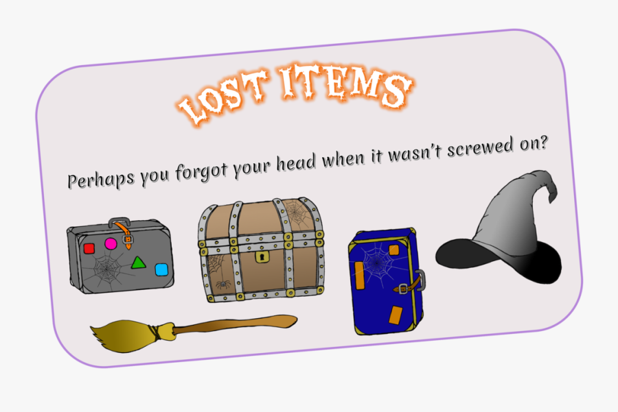 Lost Itemscover - Bag, Transparent Clipart