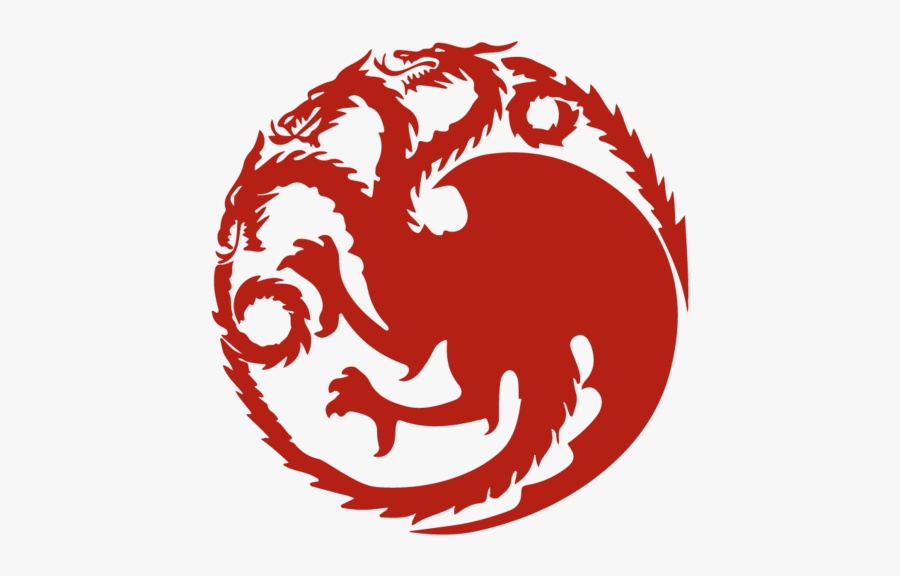 Jaime House Lannister Daenerys Transparent Targaryen - Game Of Thrones Dragons Logo, Transparent Clipart