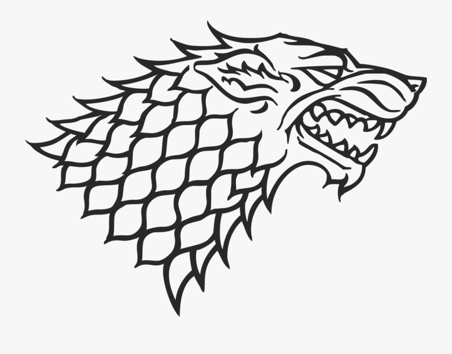 Vinyl Decals Game Of Thrones Tattoo, Game - Game Of Thrones Stark Logo Png, Transparent Clipart
