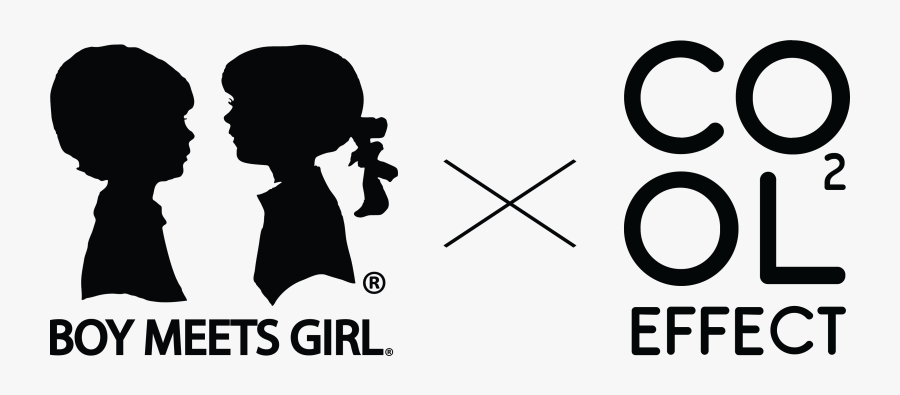 Boy Meets Girl Logo, Transparent Clipart