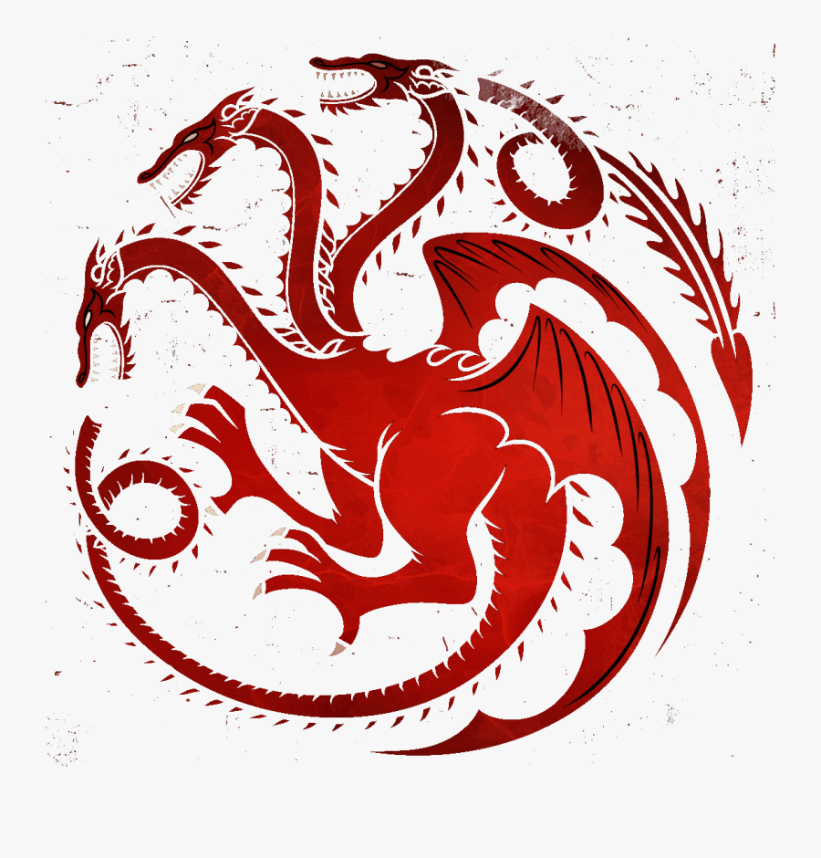 House Robert Stark Baratheon Daenerys Eddard Targaryen - House Targaryen Logo Png, Transparent Clipart