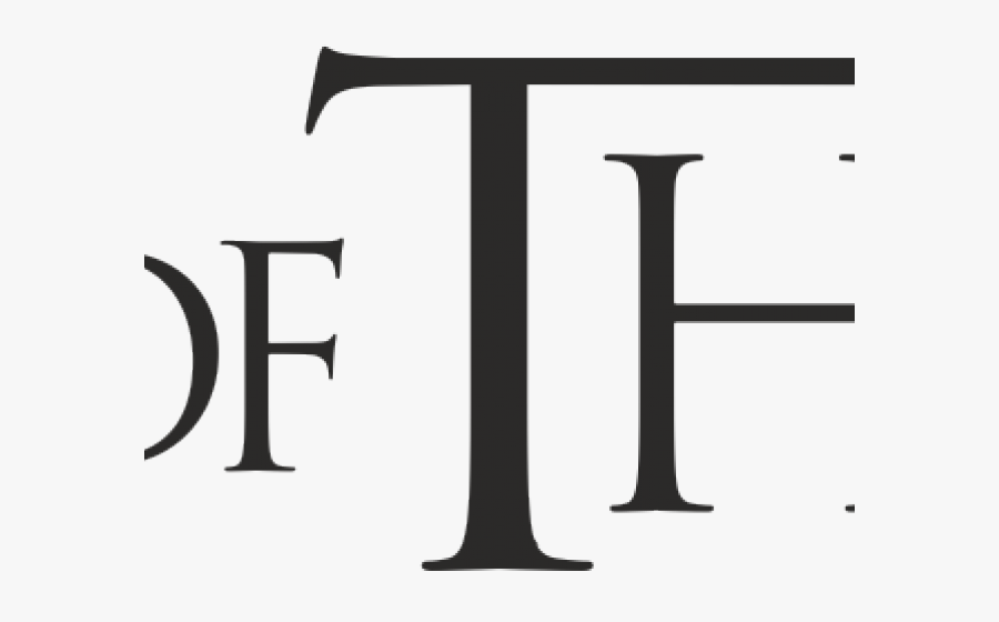 Game Of Font X, Transparent Clipart