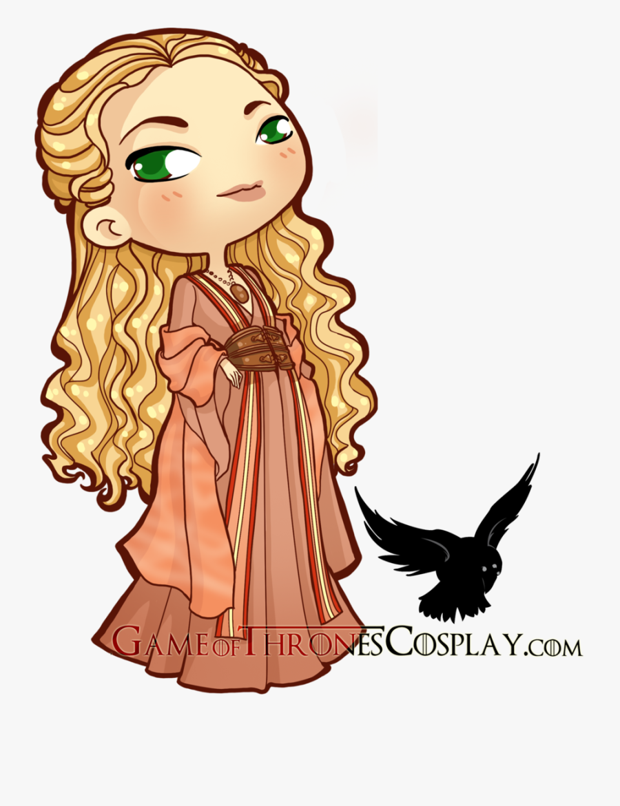 Transparent Thrones Clipart - Game Of Thrones Chibi Cersei, Transparent Clipart