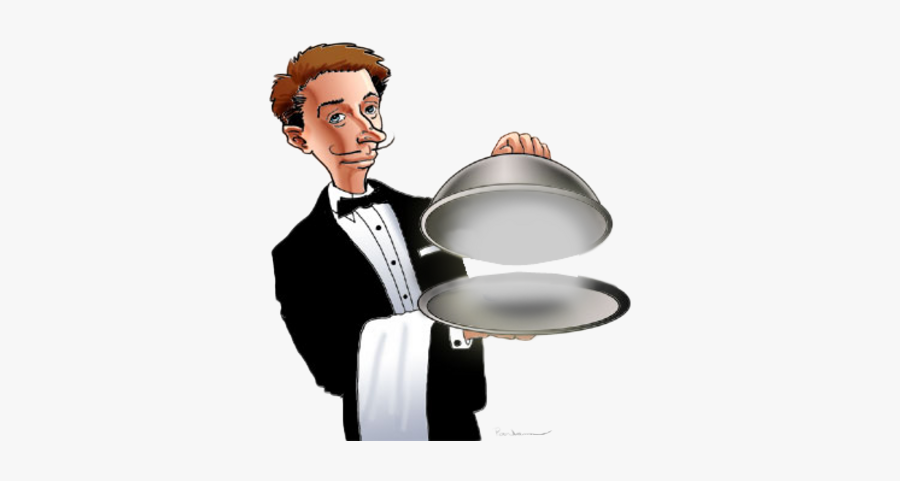 Waiter Png, Transparent Clipart