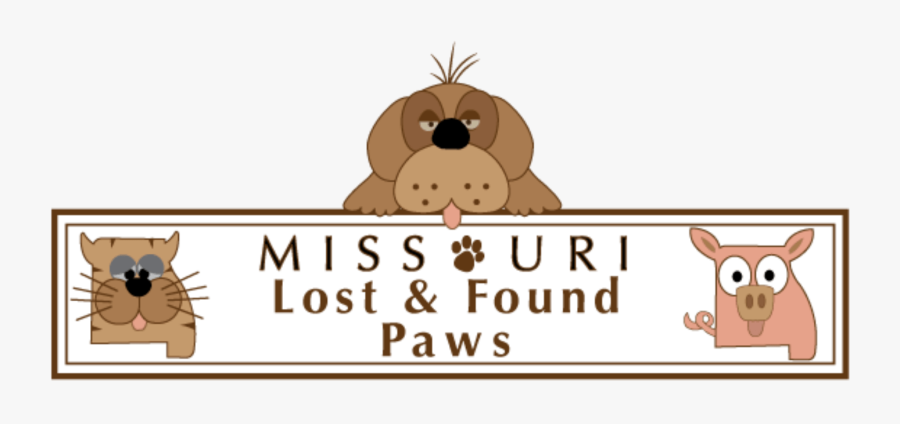 Missouri Lost And Found Paws, Transparent Clipart