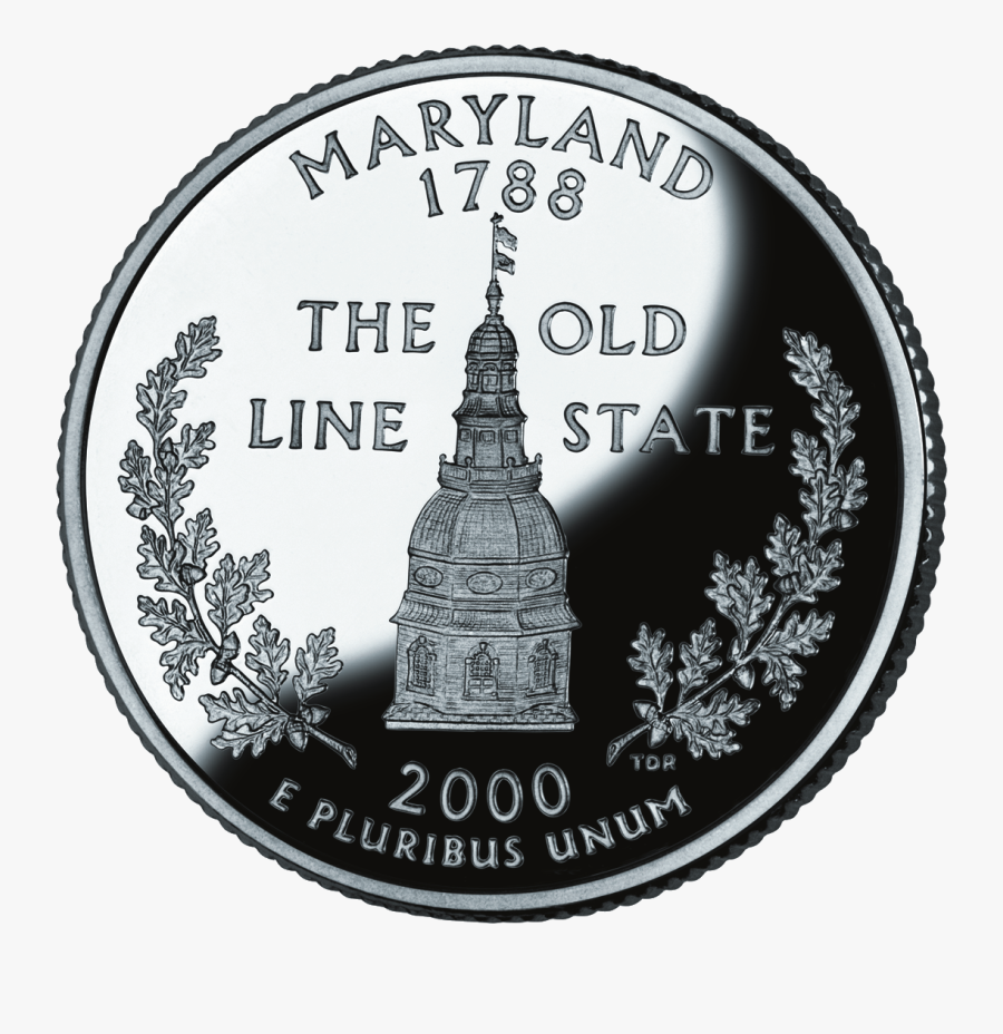 Familypedia - Maryland State Quarter, Transparent Clipart