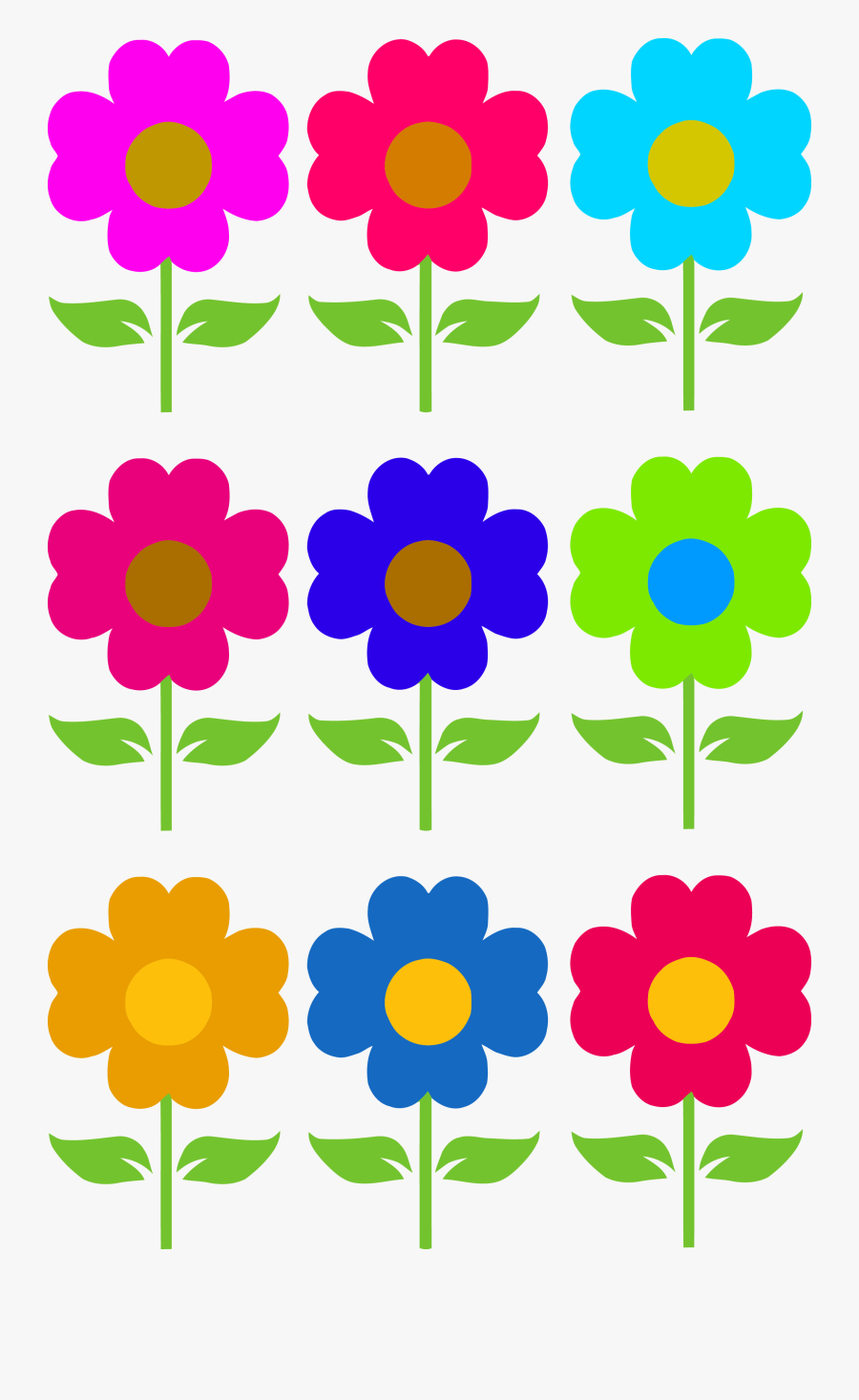 Flower Clipart Garden - Bunga Cli Part, Transparent Clipart