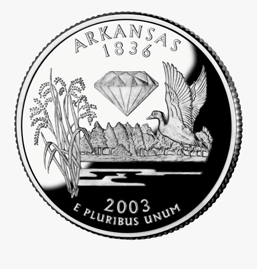 Arkansas State Quarter, Transparent Clipart