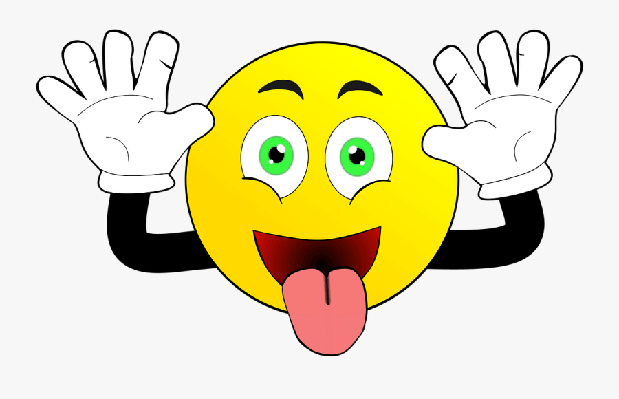 Facial Expression Smiley Frech Albern Blöd - Funny Quotes With Images For Whatsapp, Transparent Clipart