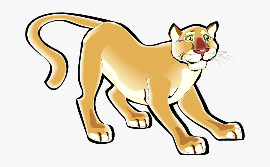 Cougar Clipart, Transparent Clipart