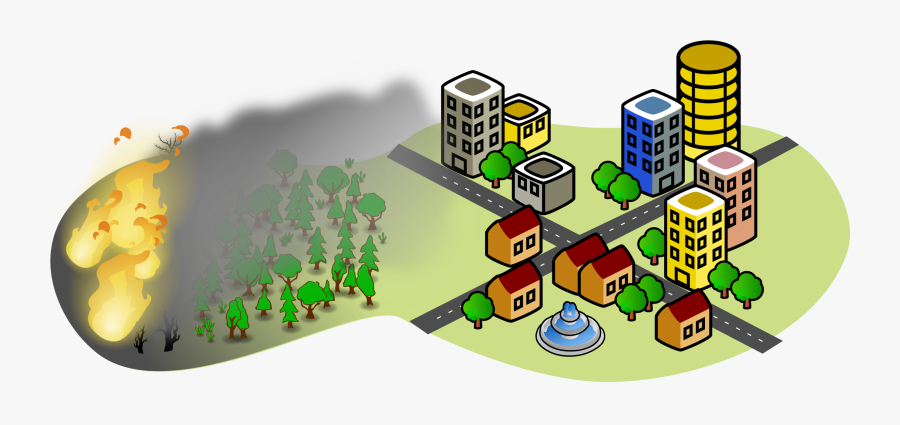Clip Art Royalty Free Download Earthquake Clipart City - Volcanic Eruption Clip Art, Transparent Clipart