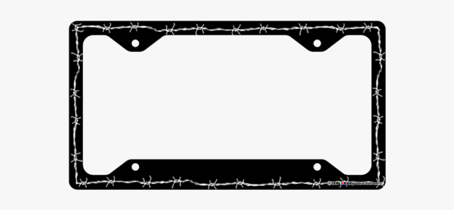 Licence Plate Frame Clip Art, Transparent Clipart