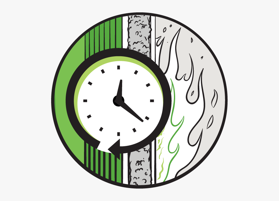 Benefits House Fire - Wall Clock, Transparent Clipart