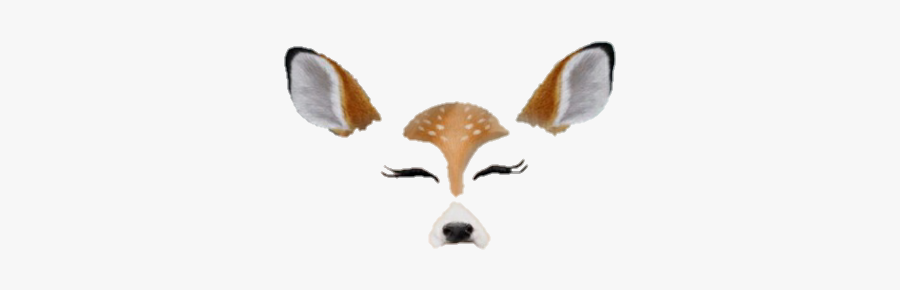 Deer Snapchat Filter Requ - Transparent Background Snapchat Deer Filter, Transparent Clipart