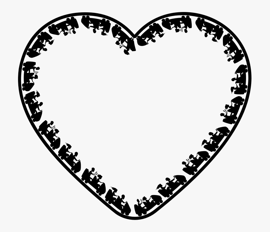 Roller Coaster Heart - Loop Roller Coaster Cartoon, Transparent Clipart
