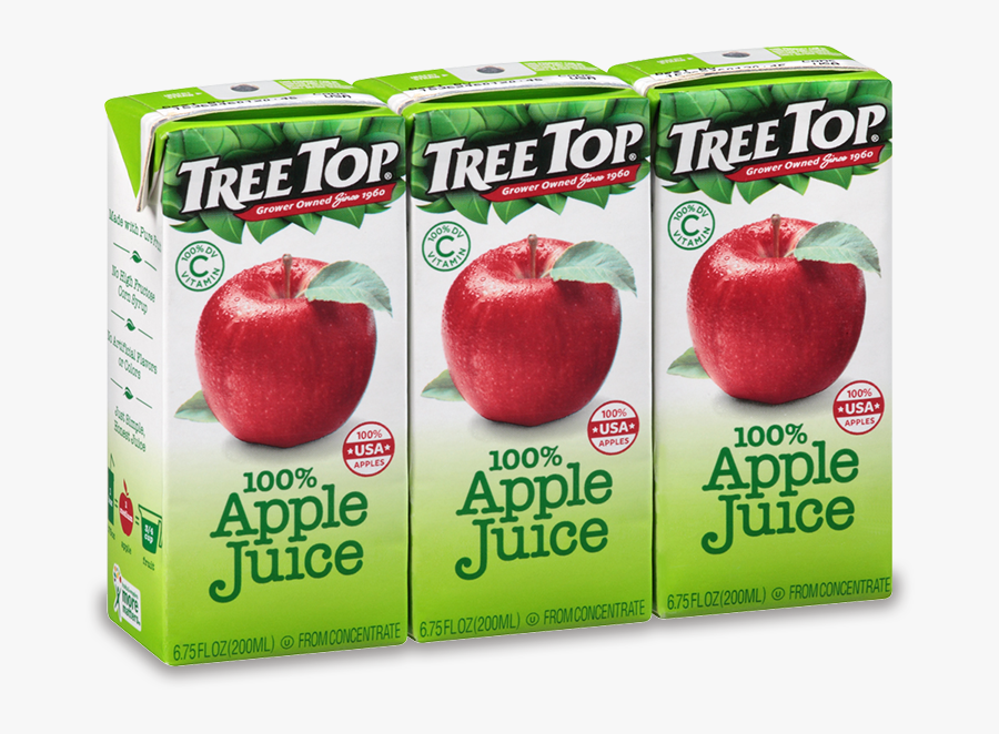 Apple Juice Box, Transparent Clipart