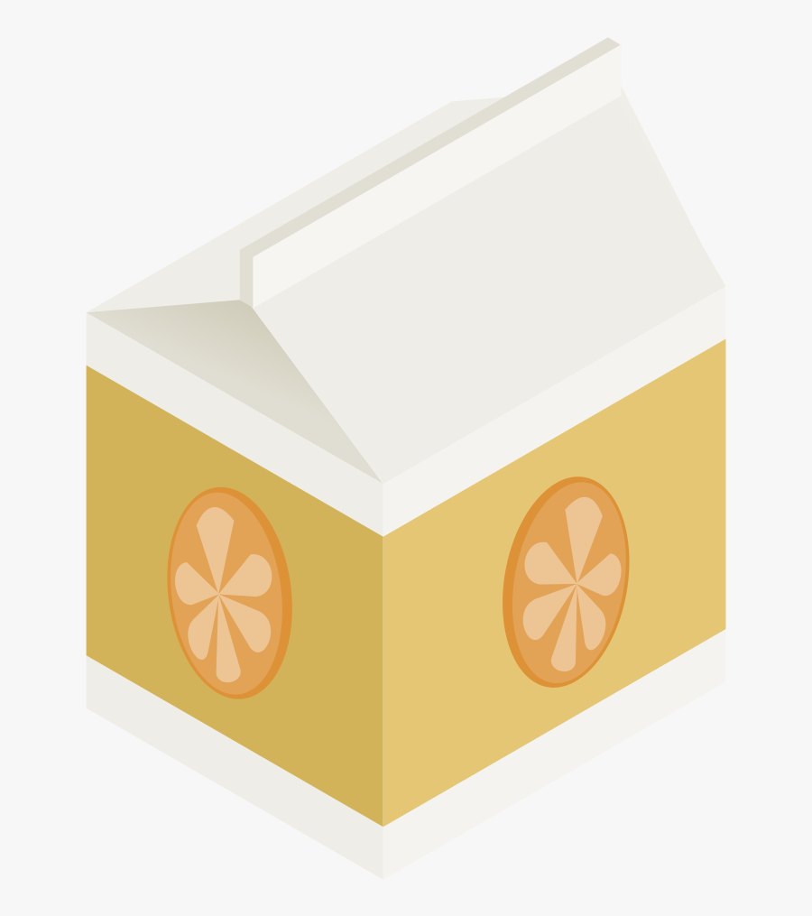 Transparent Juice Box Clipart - Box, Transparent Clipart