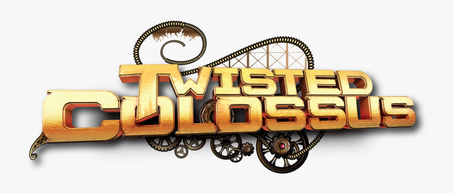 Picture - Twisted Colossus Magic Mountain Logo, Transparent Clipart