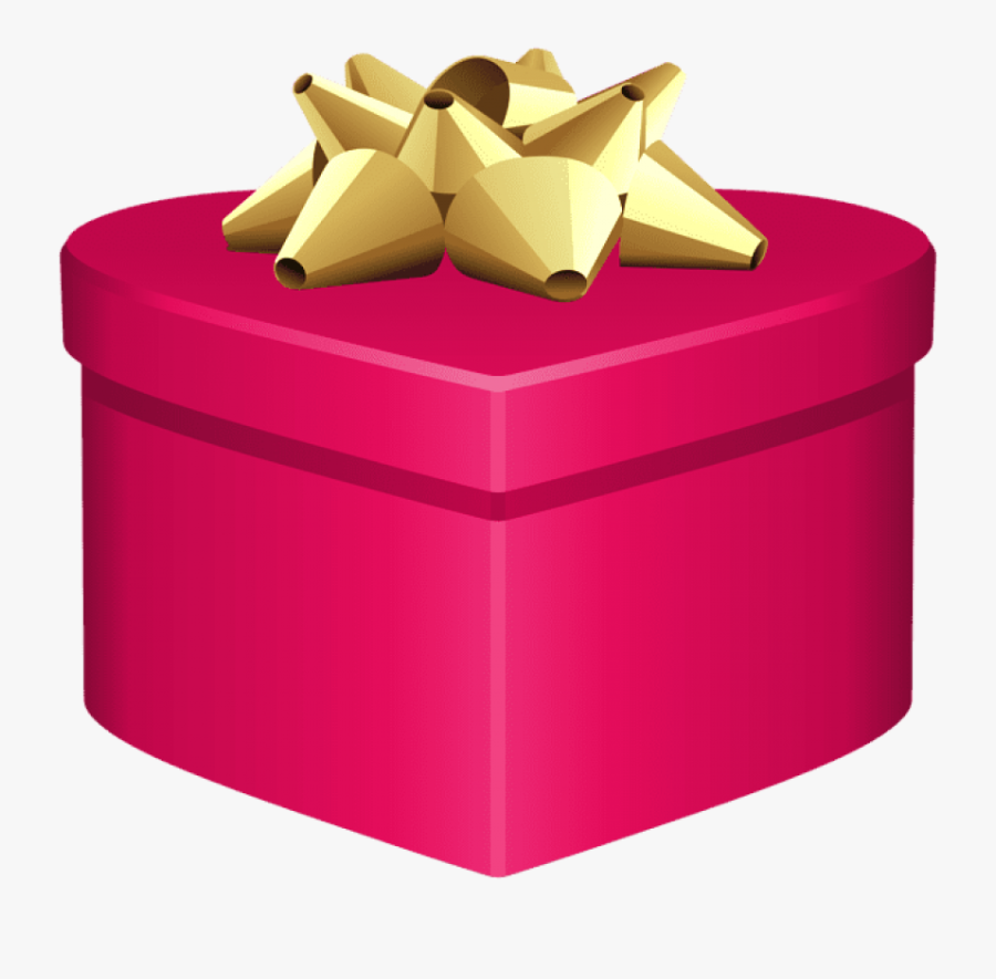 Free Png Heart Gixt Box Transparent Png Images Transparent - Paquets Cadeaux Et Coeurs, Transparent Clipart