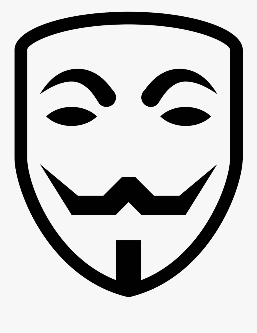 Clip Art Free Icon Download Anonymous - Anonymous With White Background, Transparent Clipart