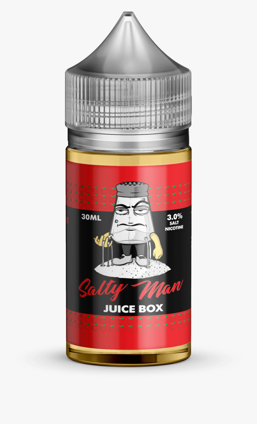 Transparent Juice Box Png - Salty Man Fruit Blast Ice, Transparent Clipart