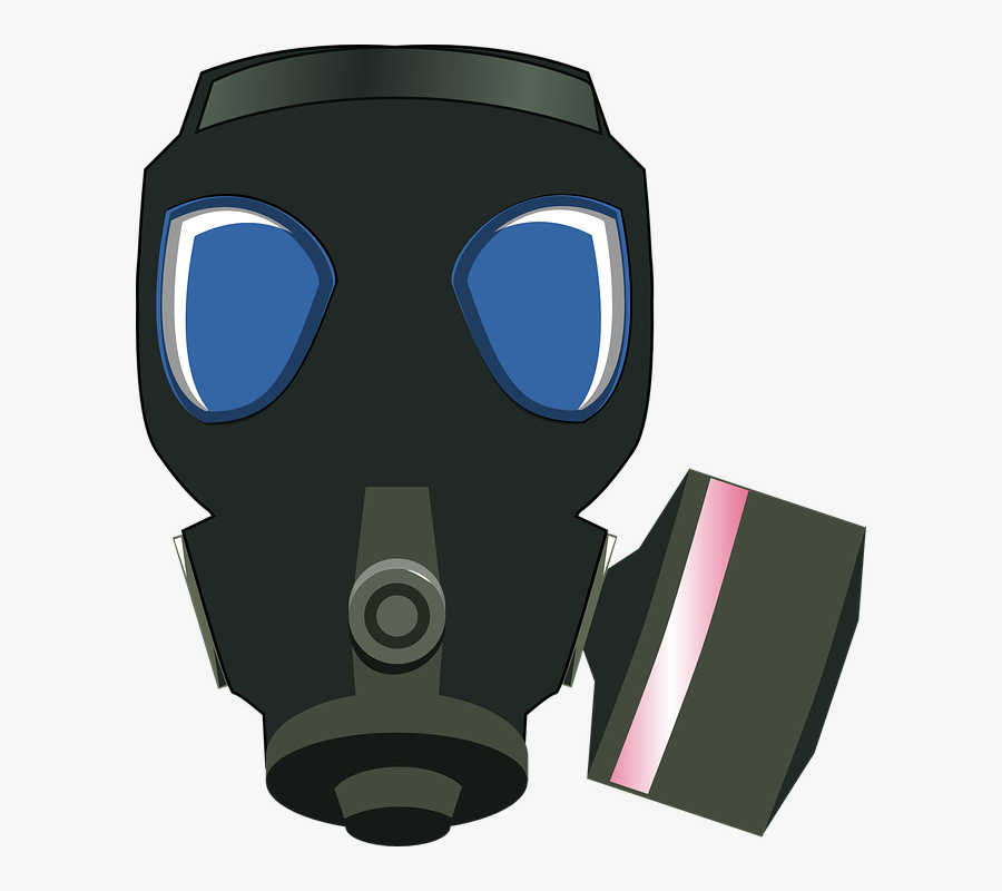 Theatre Mask Clipart - Clip Art Of Gas Mask, Transparent Clipart