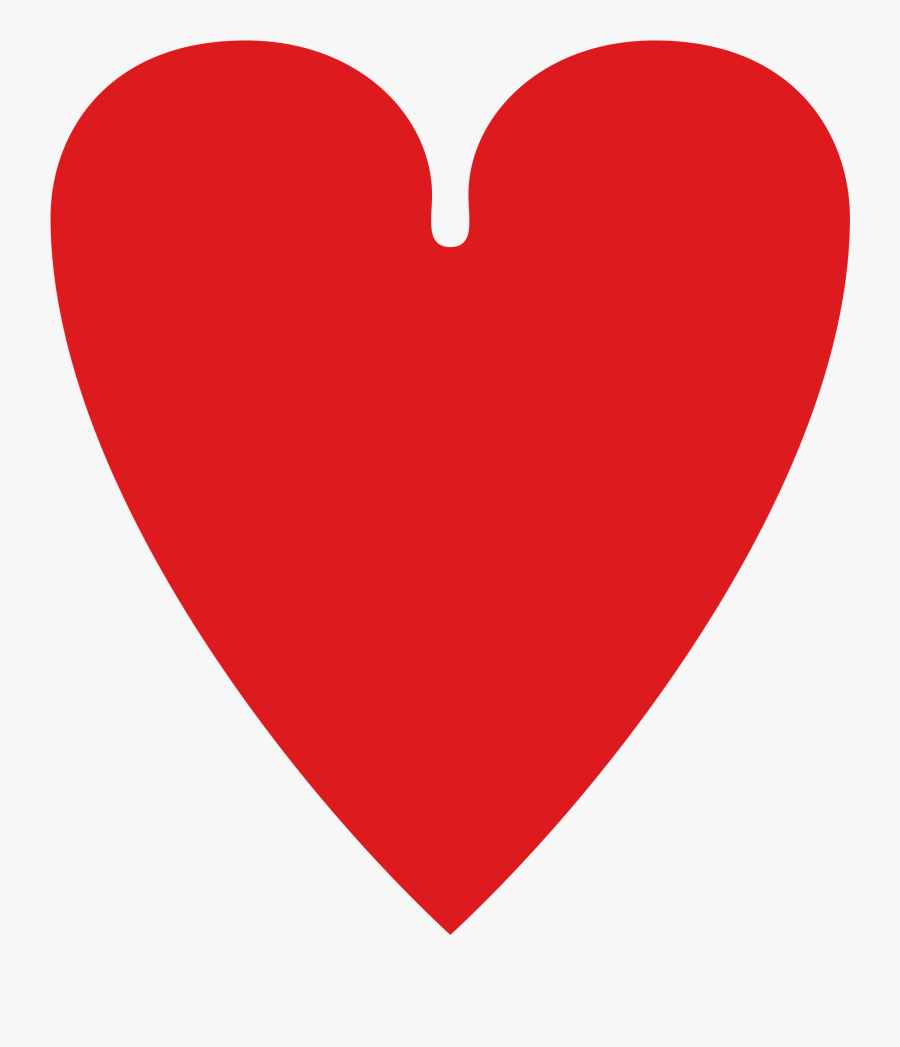 Love Heart Clipart , Png Download - Heart Shape Clipart, Transparent Clipart