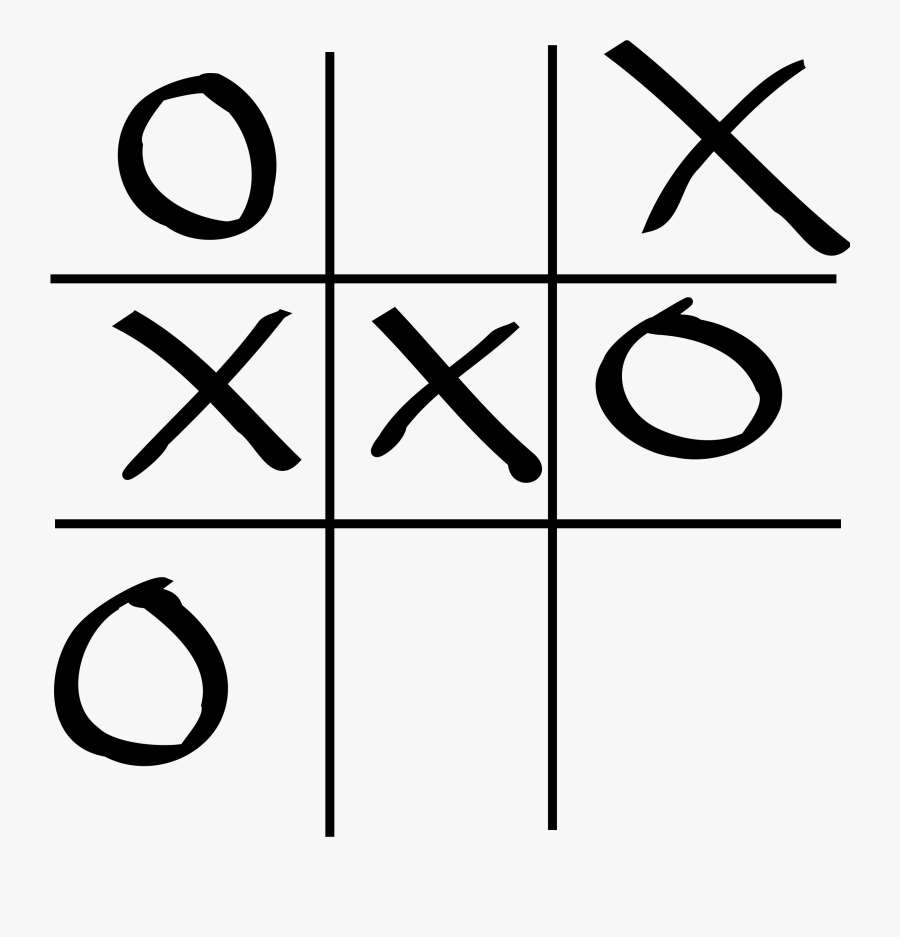 Tic Tac Toe Clip Arts, Transparent Clipart