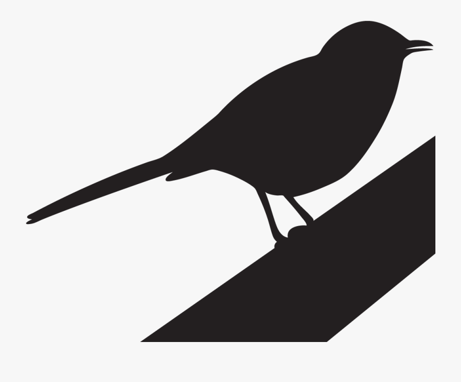 To Kill A Mockingbird Clip Art Image Portable Network - Silhouette Of A Mockingbird, Transparent Clipart