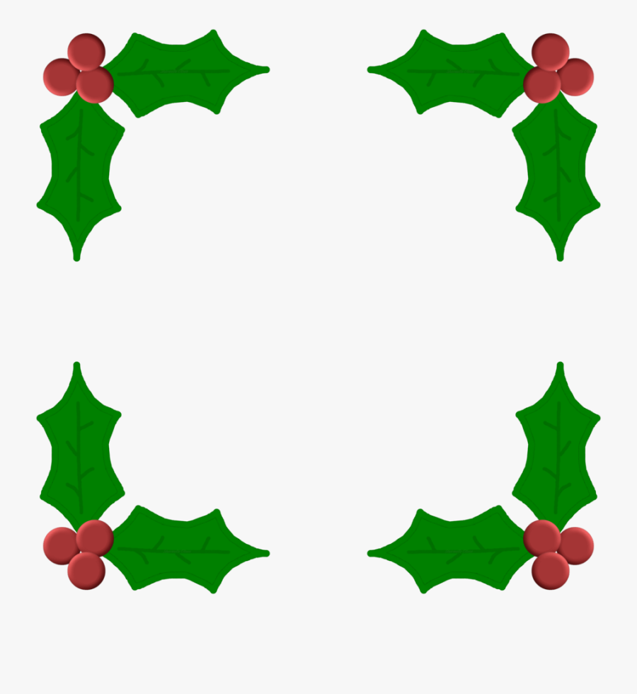 19 Holly Border Jpg Transpa Library Huge Freebie For - Holly Border Clipart Transparent, Transparent Clipart