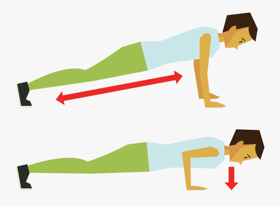 Modified Push Ups Clipart, Transparent Clipart