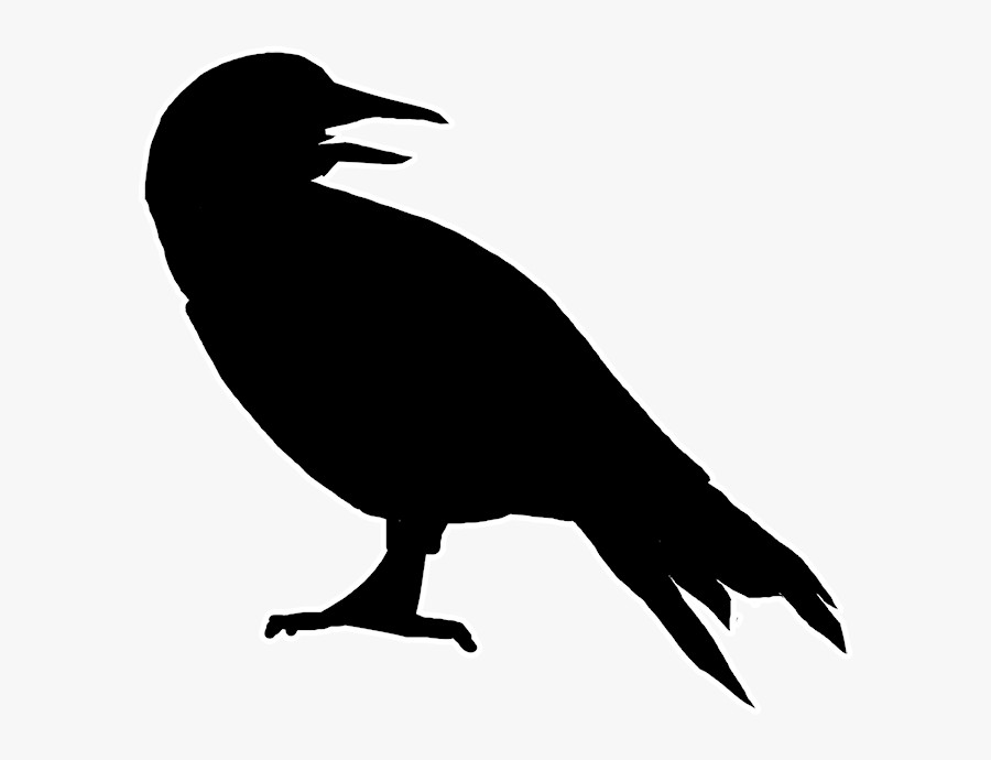Canary Silhouette Png Download Morrigan Crow Illustrations - Silueta De Un Canario, Transparent Clipart
