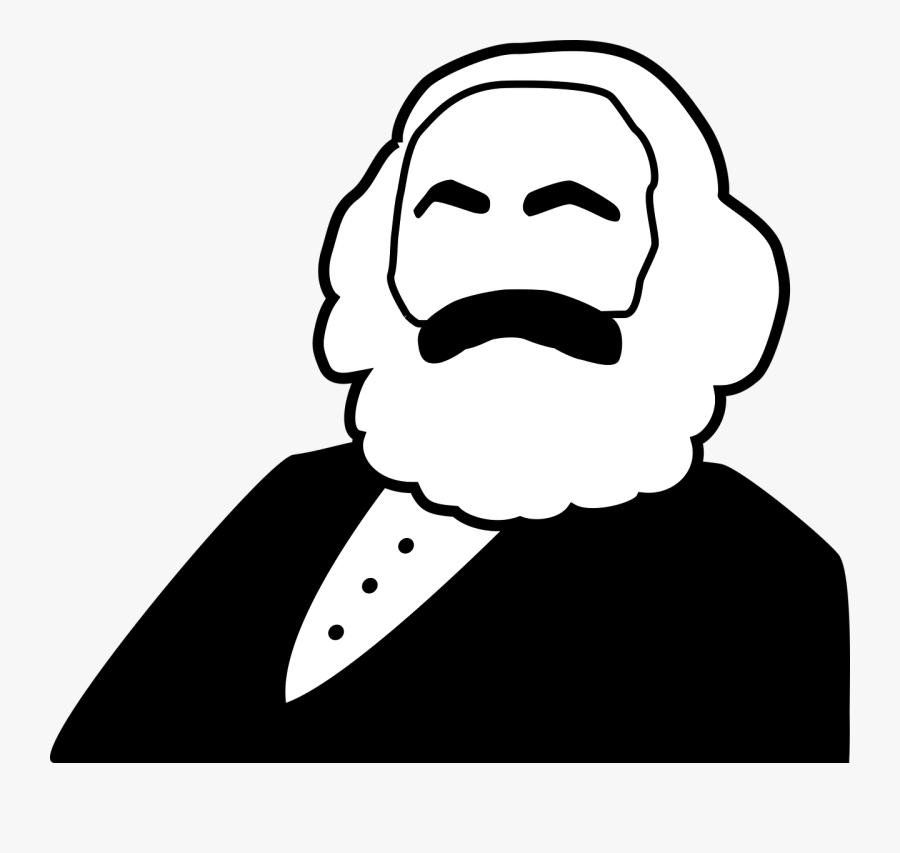 Karl Marx Clipart, Transparent Clipart