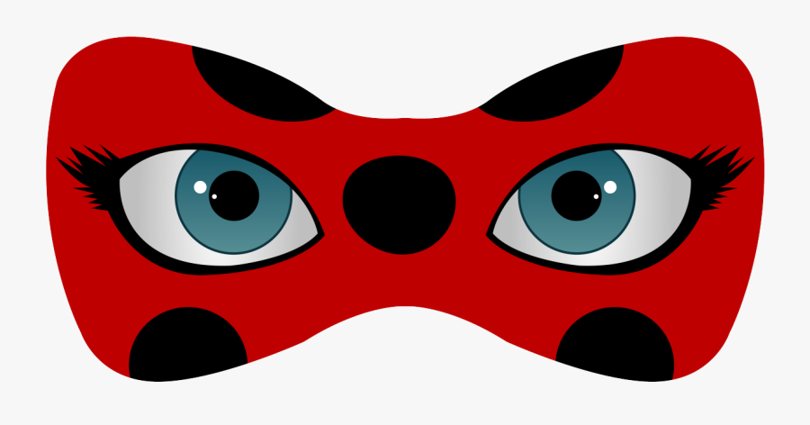 Clip Art Finally Finished Making The - Miraculous Ladybug Mask Template, Transparent Clipart