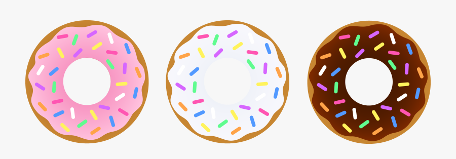 Donuts Clipart Dount - Donut Clipart Png, Transparent Clipart