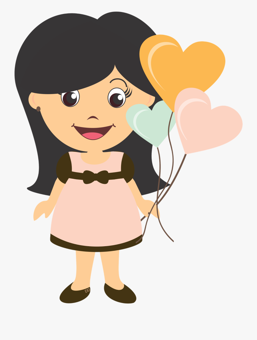 Ladybug Clipart Heart - Mascotinha Desenho Png, Transparent Clipart