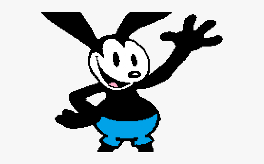 Oswald The Lucky Rabbit Clipart Disneyland - Oswald By Walt Disney, Transparent Clipart