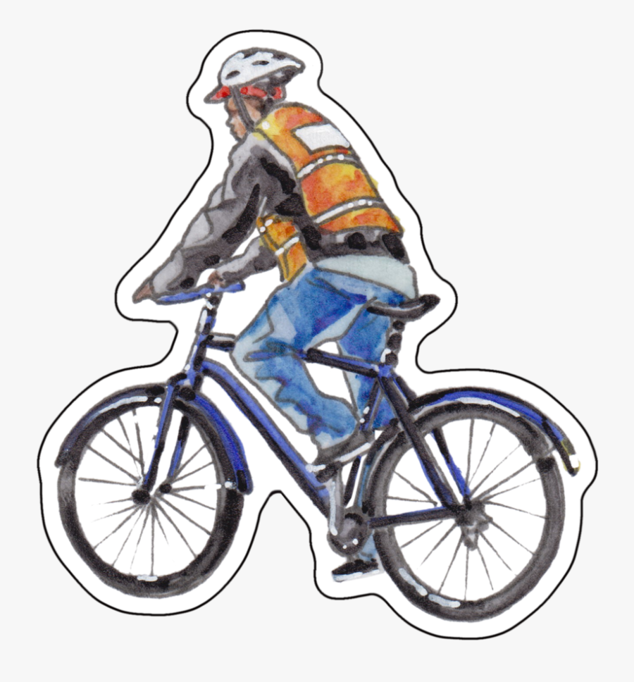 Hybrid Bicycle Clipart , Png Download - Hybrid Bicycle, Transparent Clipart
