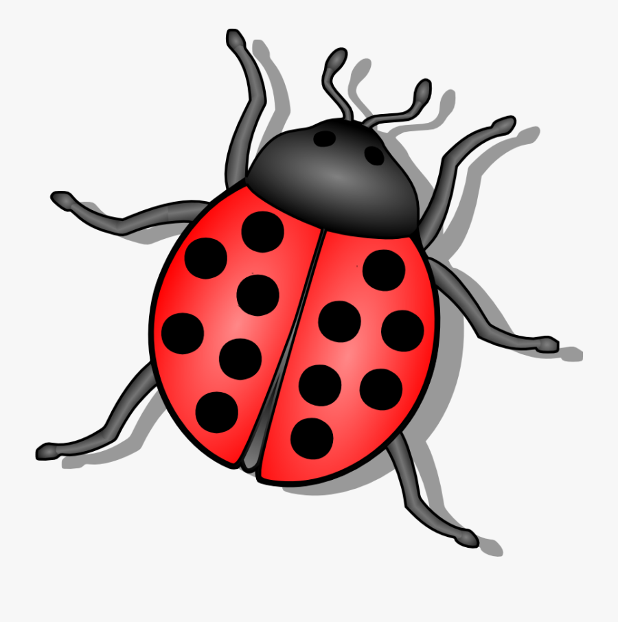 Gustavorezende Lady Bug 999px - Bug Clipart, Transparent Clipart