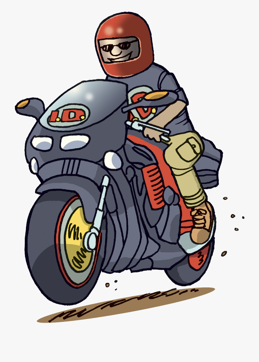 Free Motorcycle Clipart Motorcycle Clip Art Pictures - Motorcycle Rider Vector Png, Transparent Clipart