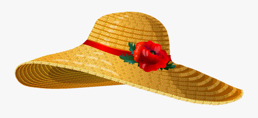 Straw Hat Stock Photography Clip Art - Beach Hat Png Transparent, Transparent Clipart