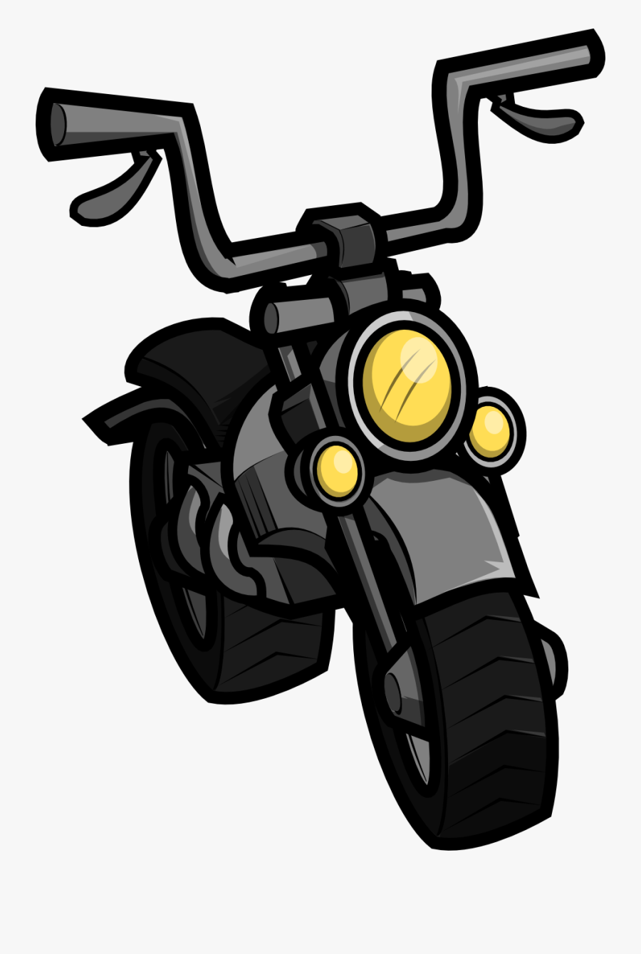 Motorcycle Clip Art With Girls Free Clipart Images - Cartoon Motorcycle Clipart, Transparent Clipart