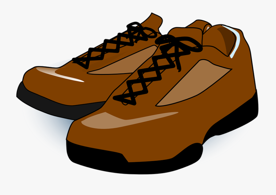 Shoes Clipart Orange - Shoes Clothes Clipart, Transparent Clipart