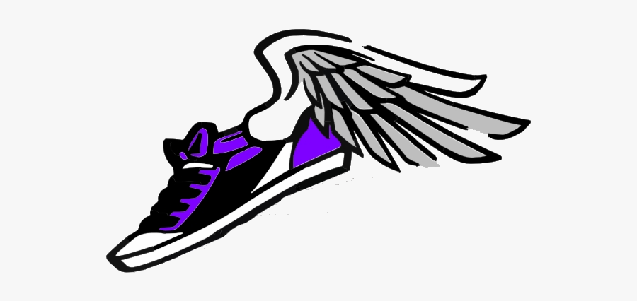 Track Shoe Collection Of Running Clipart Transparent - Running Shoes Clipart, Transparent Clipart